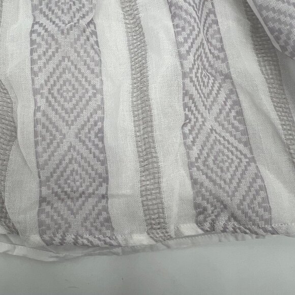 Splendid White/Purple Striped Midi Skirt | New With Tags - Picture 6 of 10